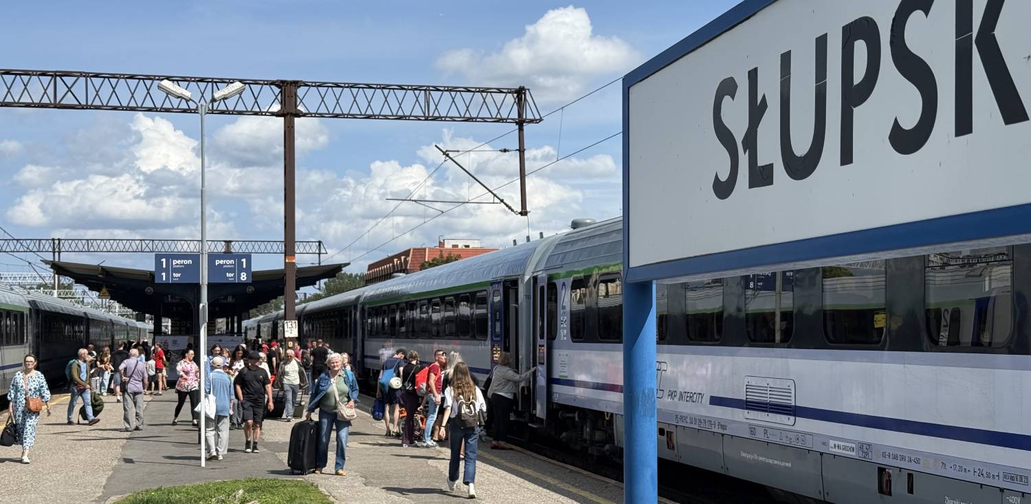 Dworzec w Słupsku (fot. Radio Gdańsk/Łukasz Kosik)
