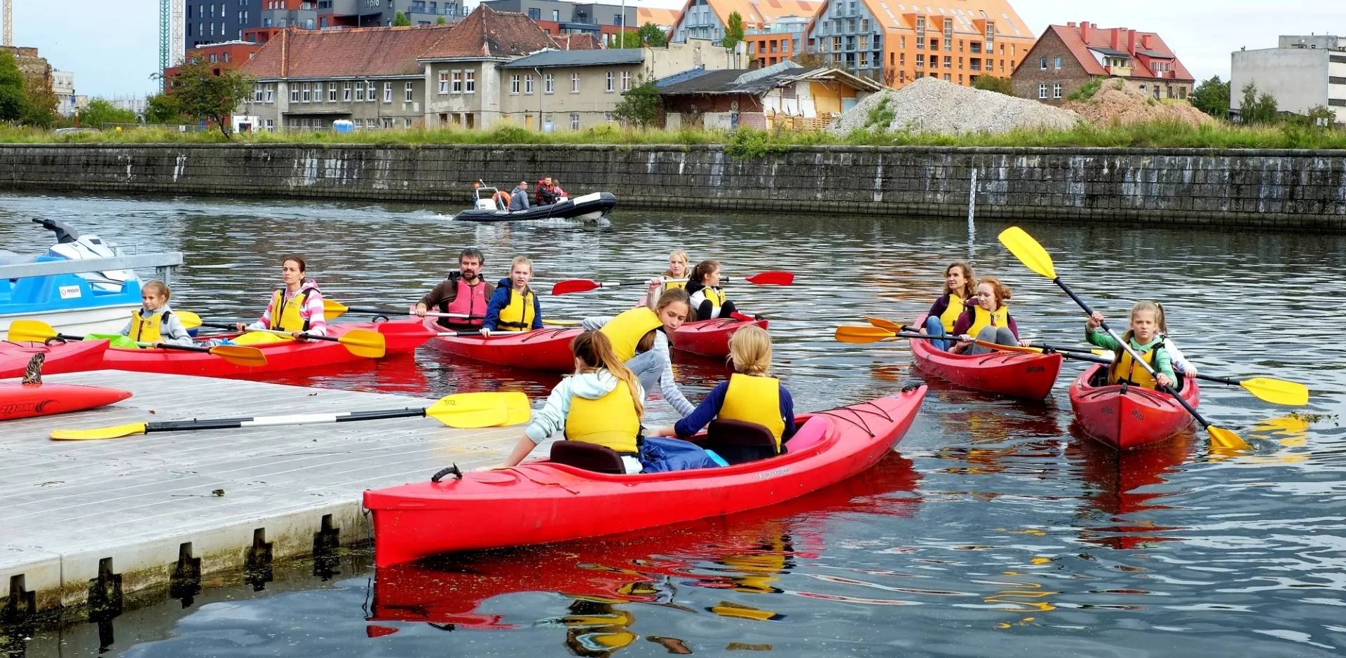 Akcja EkoKajak w Gdańsku (fot. GOS)