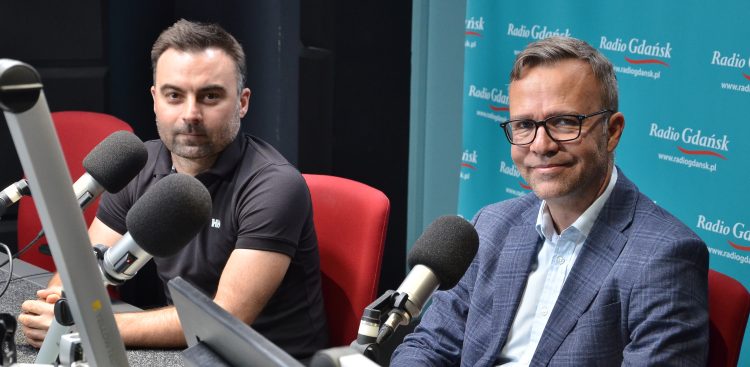 Mikołaj Lipiński i Tomasz Limon (fot. Radio Gdańsk/Adrian Kasprzycki)