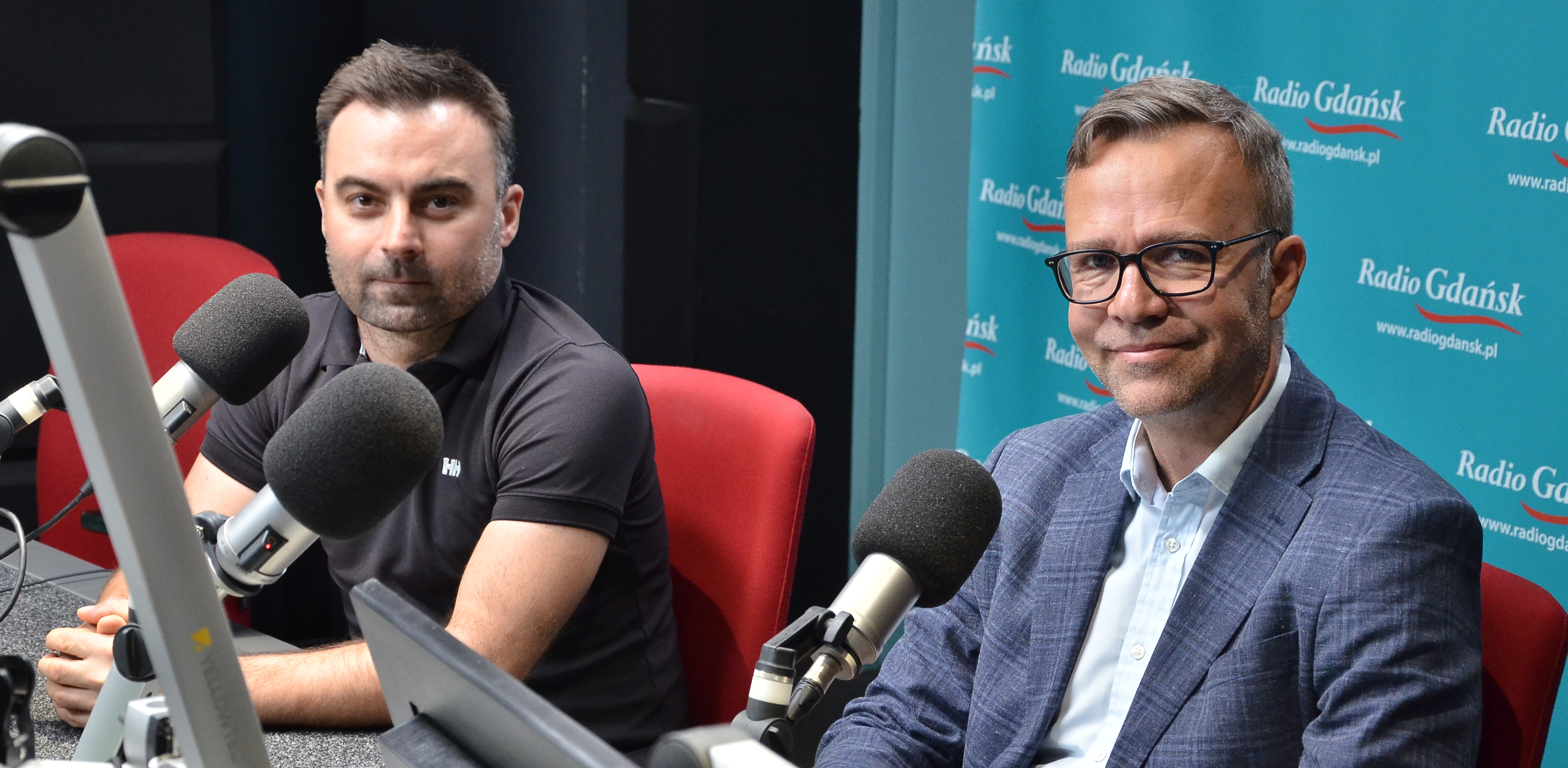 Mikołaj Lipiński i Tomasz Limon (fot. Radio Gdańsk/Adrian Kasprzycki)
