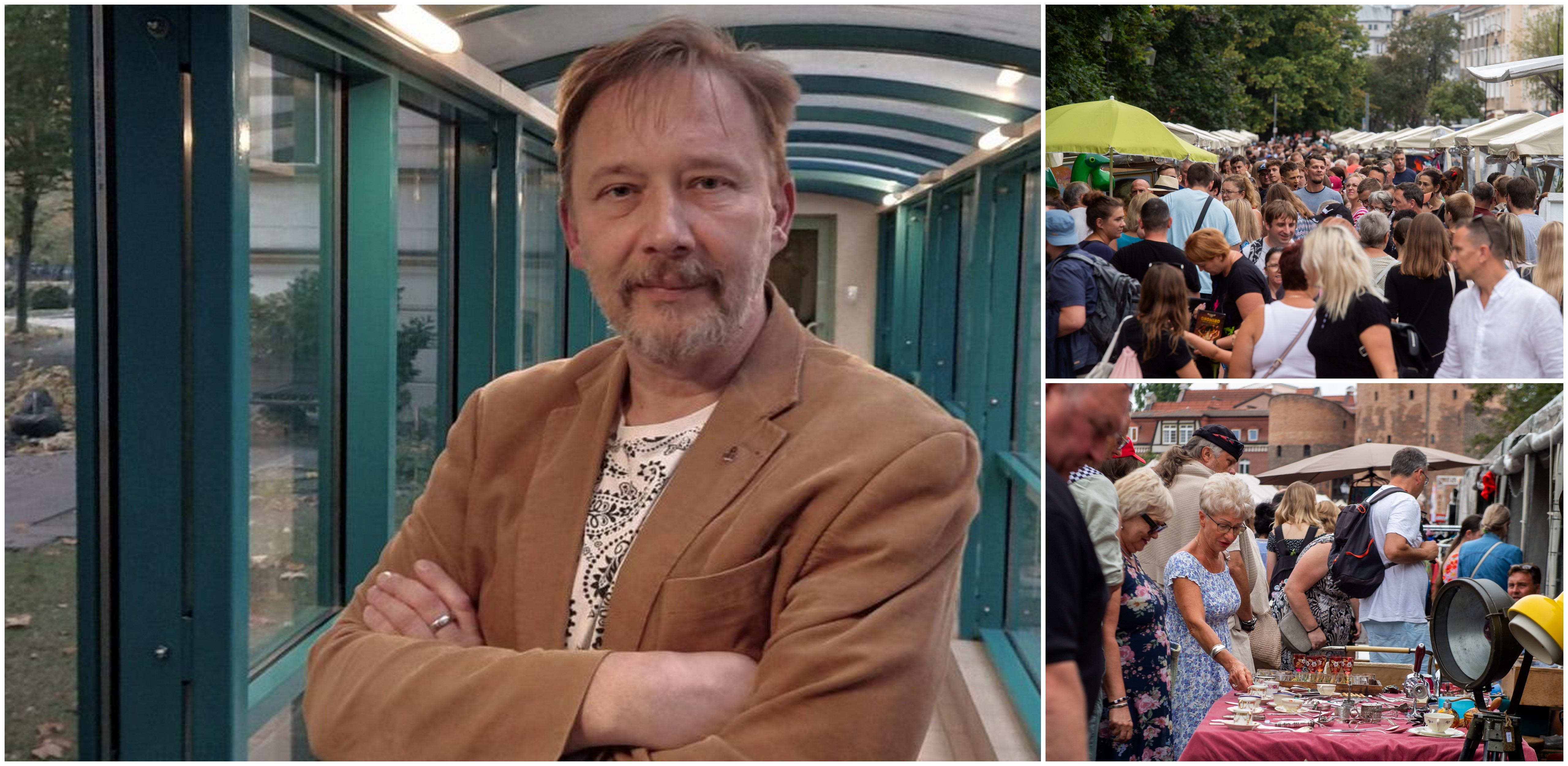 Aleksander Masłowski / Jarmark świętego Dominika, zdjęcie archiwalne (fot. Radio Gdańsk/Andrzej Urbański/KFP/Konrad Kosycarz)