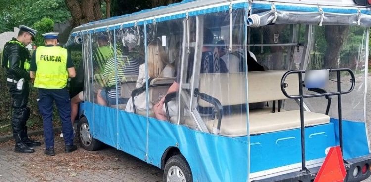 Kontrole meleksów (fot. KPP Lębork)