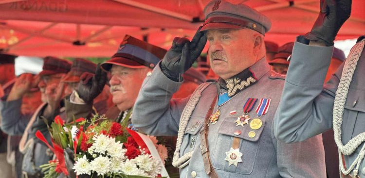 Uroczystości upamiętniające pobyt Józefa Piłsudskiego w gdańskim więzieniu, 22.07.2025 r. (fot. Radio Gdańsk/Oskar Bąk)