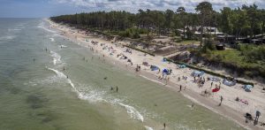 Plaża w Lubiatowie obok Słajszewa (Fot. KFP/Paweł Marcinko)