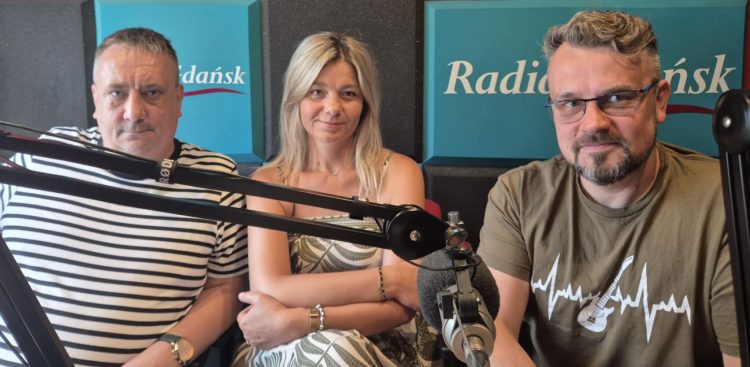 Robert Gębuś, Magdalena Olechnowicz, Jacek Szuba (fot. Radio Gdańsk/Przemysław Woś)