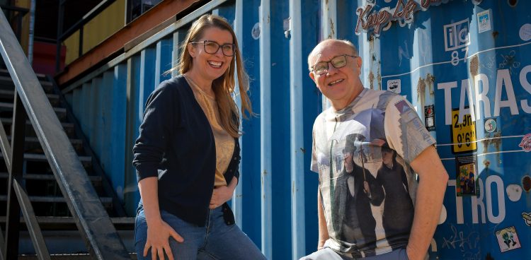 Marzena Grochowska i Włodzimierz Raszkiewicz (fot. Radio Gdańsk)