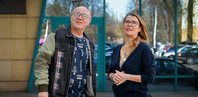 Marzena Grochowska i Włodzimierz Raszkiewicz (fot. Radio Gdańsk)
