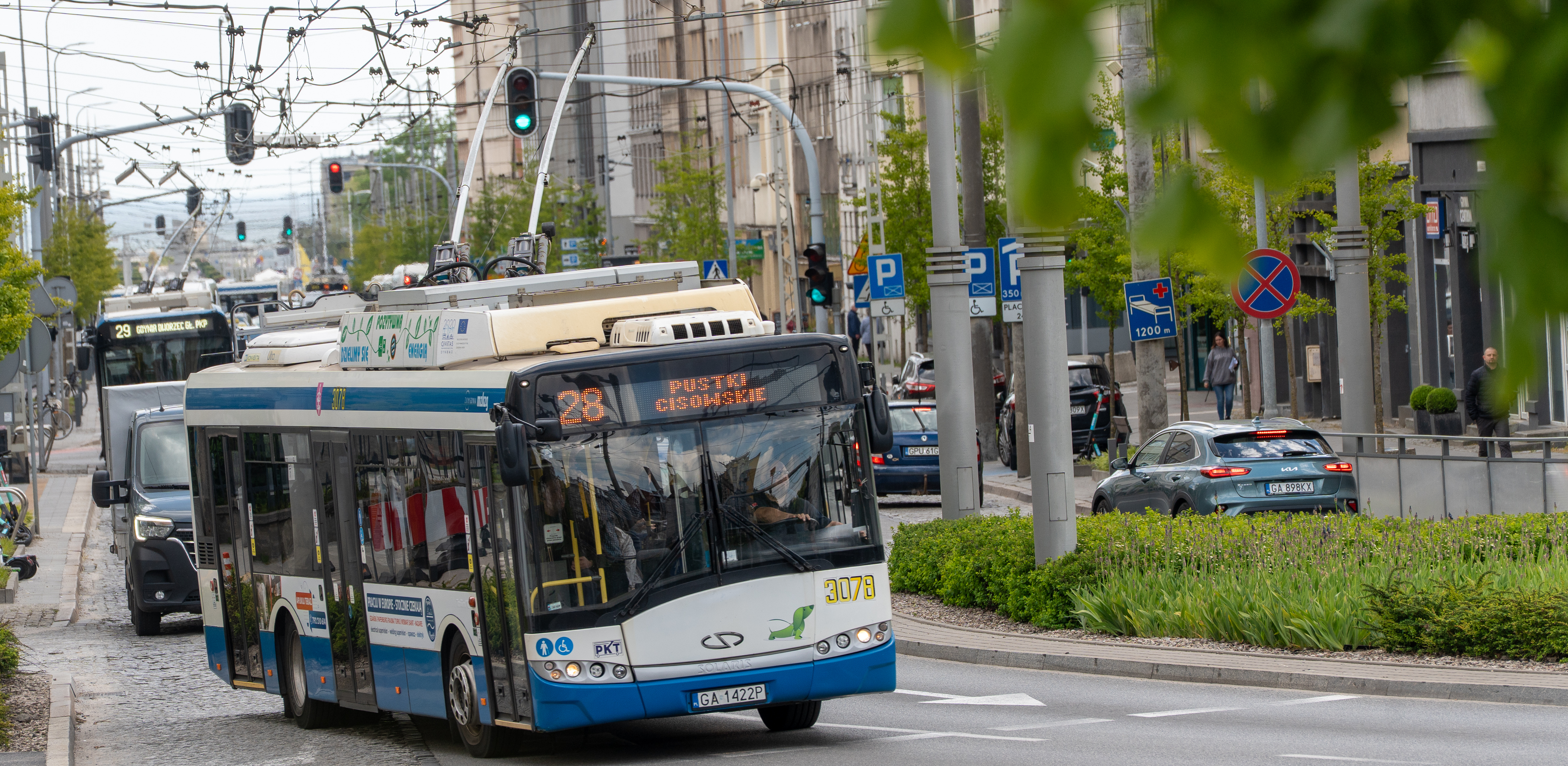 Gdyński trolejbus, zdjęcie ilustracyjne (fot. Paweł Marcinko / KFP)