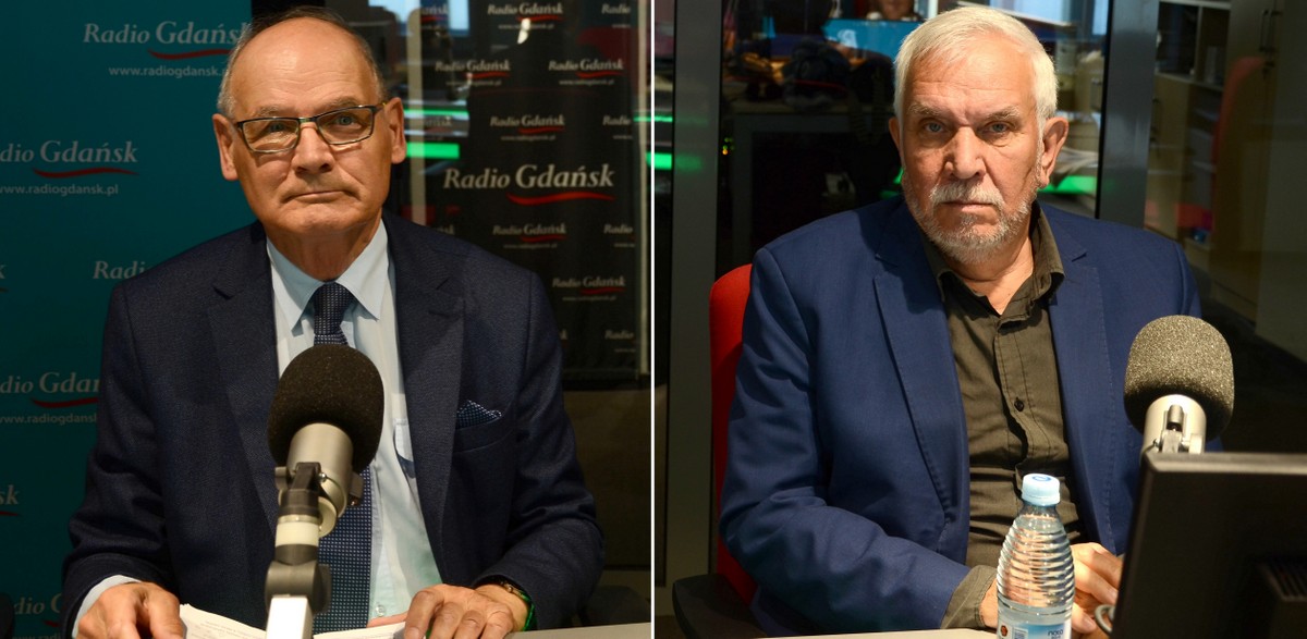 Zbigniew Jarecki i Michał Górski (fot. Radio Gdańsk/Martyna Krawcewicz)