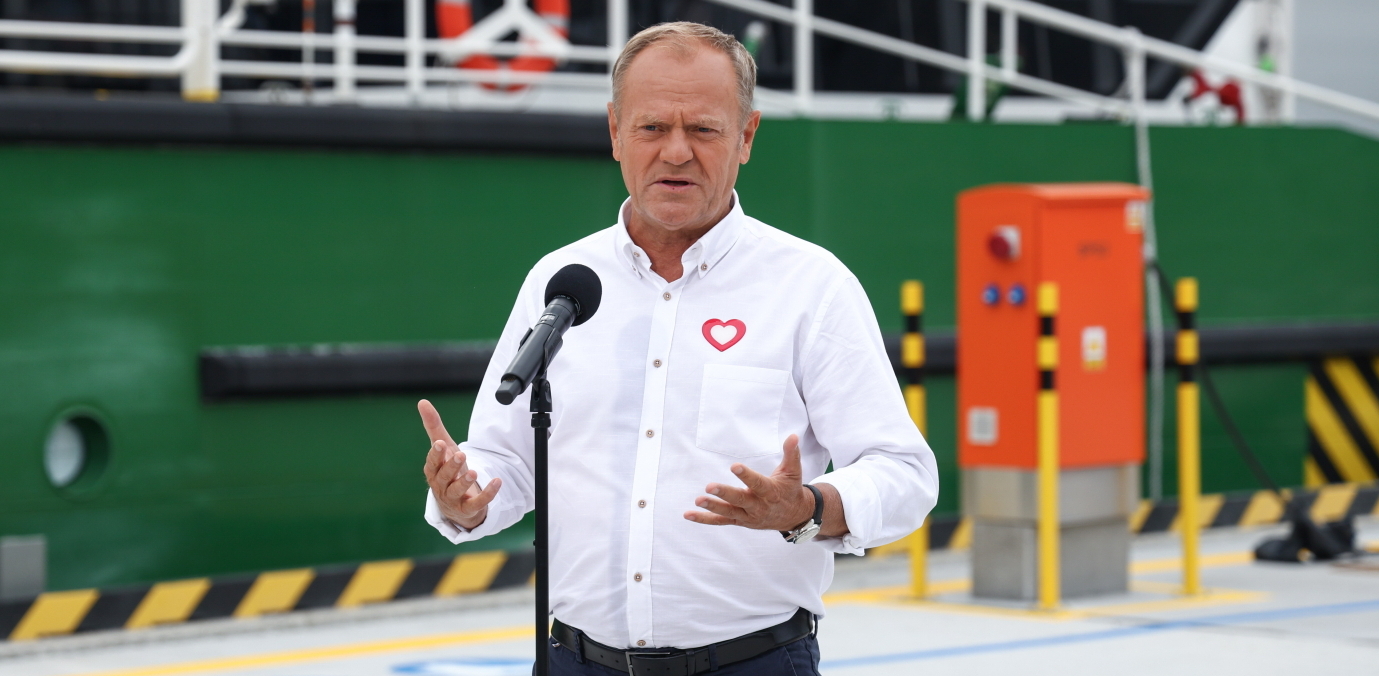 Donald Tusk (fot. PAP/Piotr Matusewicz)