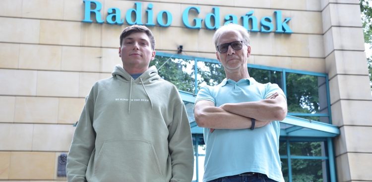 Marcin Niemkiewicz i Tomasz Żółtowski (fot. Radio Gdańsk/Adrian Kasprzycki)