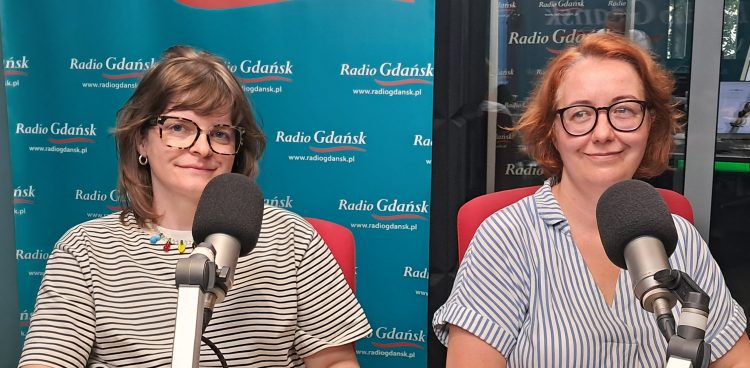 Marta Czarnecka,  Katarzyna Sobczak (fot. Radio Gdańsk/Piotr Puchalski)