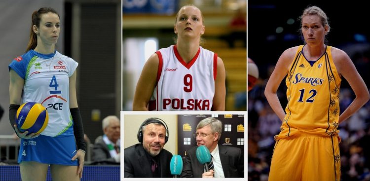 Izabela Bełcik, Agnieszka Bibrzycka, Małgorzata Dydek (fot. Wikimedia Commons, KFP/Jerzy Bartkowski, Wojciech Figurski)