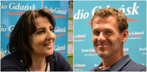 Alicja Pęczak i Mateusz Kusznierewicz (fot. Radio Gdańsk)