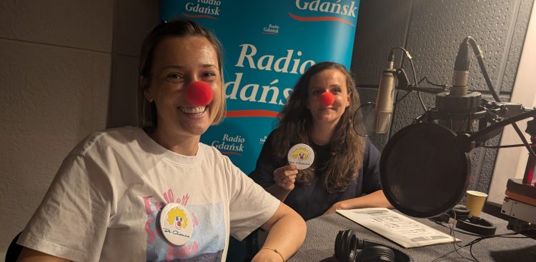 Anna Flisikowska ,,Dr Aparatka i Żaneta Aniśko ,,Dr Zacieszka (fot. Radio Gdańsk/Tatiana Slowi)