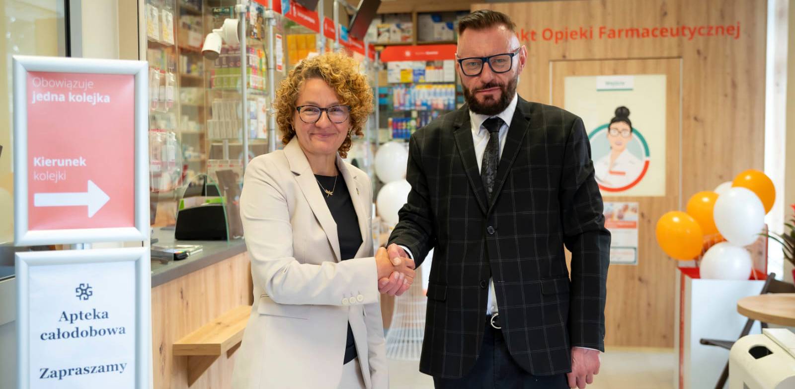 Otwarcie apteki całodobowej w Sopocie (fot. Anna Bobrowska KFP/UMS)