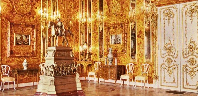 Bursztynowa Komnata (fot. Wikimedia Commons)
