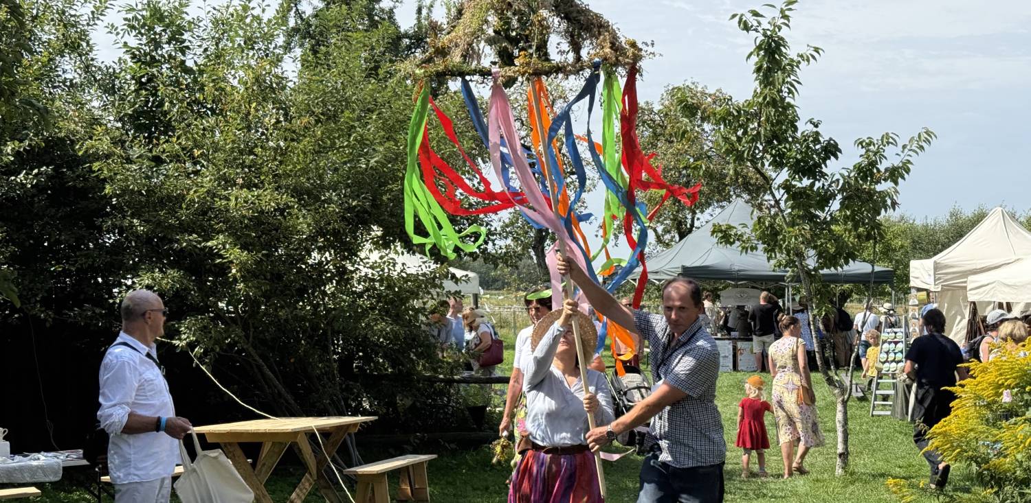 Festyn "Zielna, Zielna..." w Swołowie 15.08.2025 r. (fot. Radio Gdańsk/Łukasz Kosik)