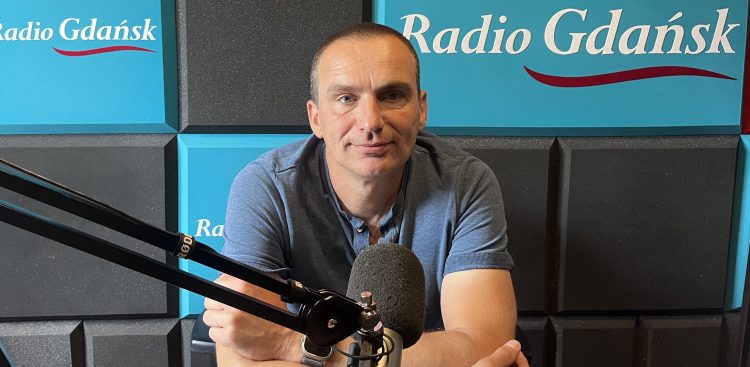 Hubert Bierndgarski (fot. Radio Gdańsk/Joanna Merecka-Łotysz)
