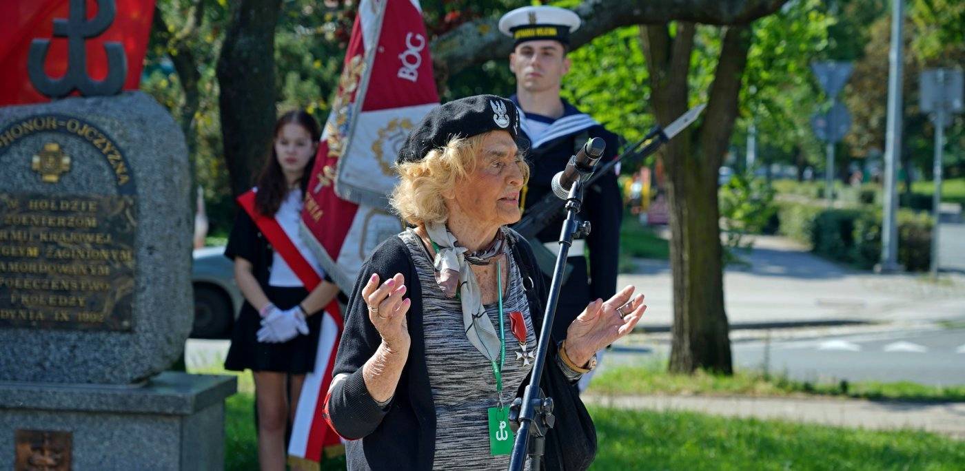 Krystyna Kodymowska ps. Stokrotka, gdynianka, uczestniczka powstania warszawskiego (fot. gdynia.pl)