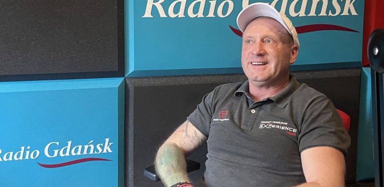 Łukasz Burzak (fot. Radio Gdańsk/Joanna Merecka-Łotysz)