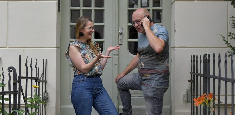 Marzena Grochowska i Włodek Raszkiewicz (fot. Radio Gdańsk/Pola Malańska)