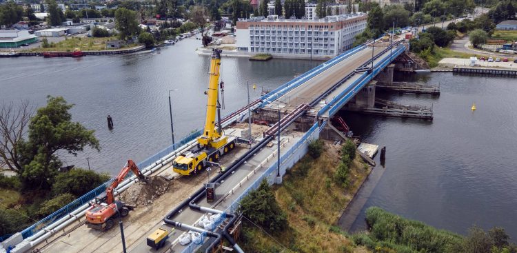 Most Siennicki w Gdańsku, 08.07.2025 r. (fot. Grzegorz Mehring /gdansk.pl)