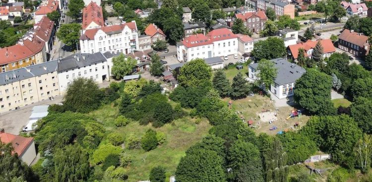 Teren dawnej przepompowni przy ul. Na Zaspę w gdańskim Nowym Porcie (fot. gdansk.pl)