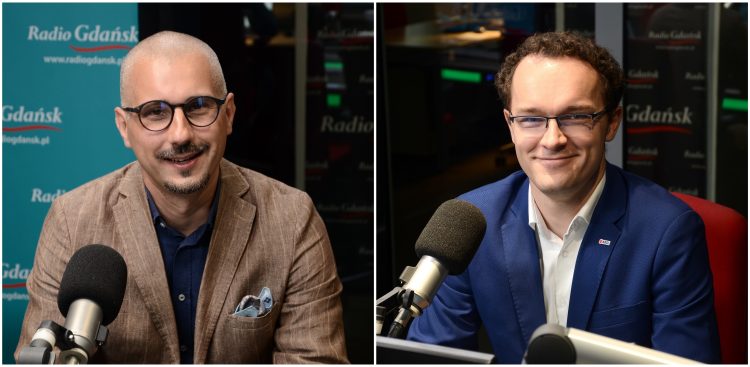 Tomasz Smorgowicz i Arkadiusz Gasperczyk (fot. Radio Gdańsk/Adrian Kasprzycki)