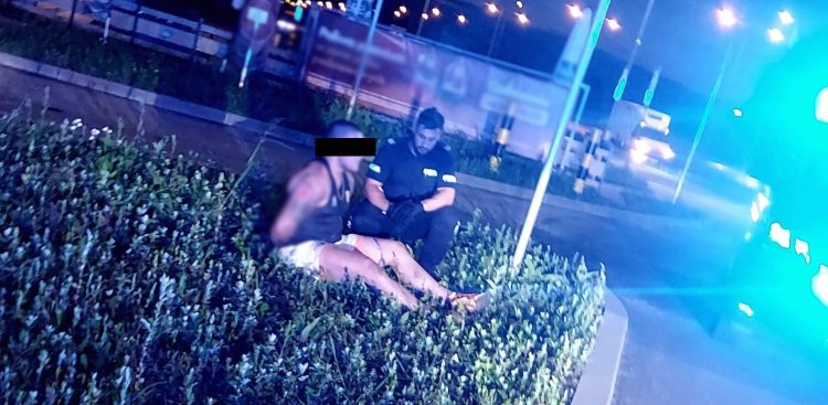 Zatrzymanie porywaczy, którzy uprowadzili 18-latkę w Gdańsku (fot. KMP w Elblągu)