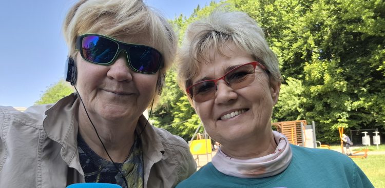 Anna Rębas i Ewa Olszewska (fot. Radio Gdańsk)