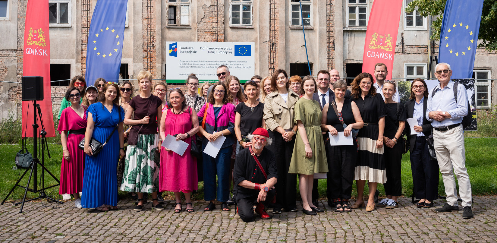 Gdańsk, konferencja prasowa Dom Literatury (fot. UM Gdańsk/Rafał Kucharek)