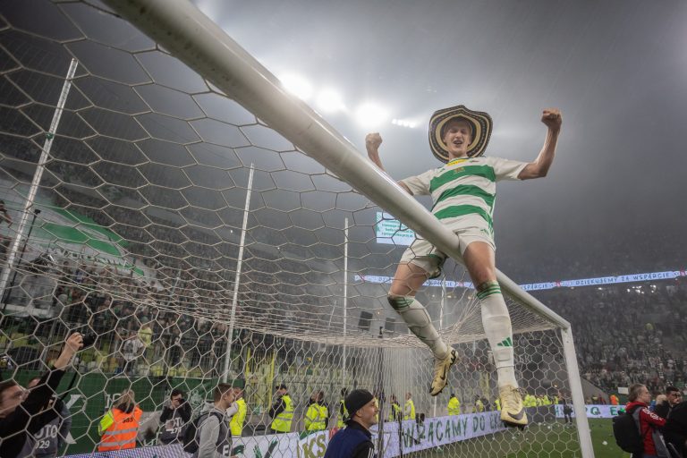 Fortuna 1 Liga. Lechia Gdak - Arka Gdynia. Nz. Tomas Bobcek ( Lechia ).19.05.2024fot. Krzysztof Mystkowski / KFP