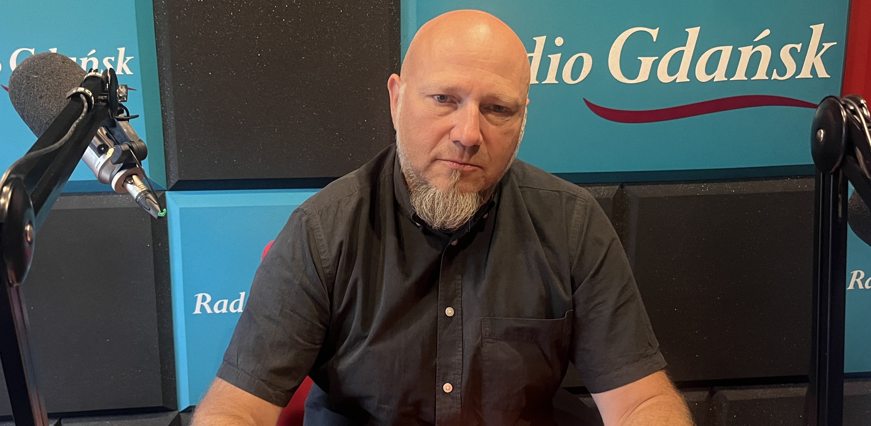 Marcin Treder (fot. Radio Gdańsk/Joanna Merecka-Łotysz)