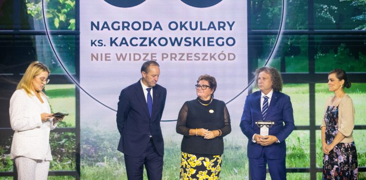 Uroczysta Gala wręczenia Nagrody "Okulary ks. Kaczkowskiego" w 2023 roku (fot. KFP/Anna Rezulak)