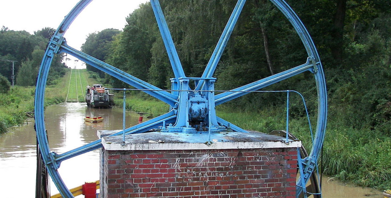 Pochylnia w Kątach (fot. Wikimedia Commons/vagla.pl/Piotr VaGla Waglowski)