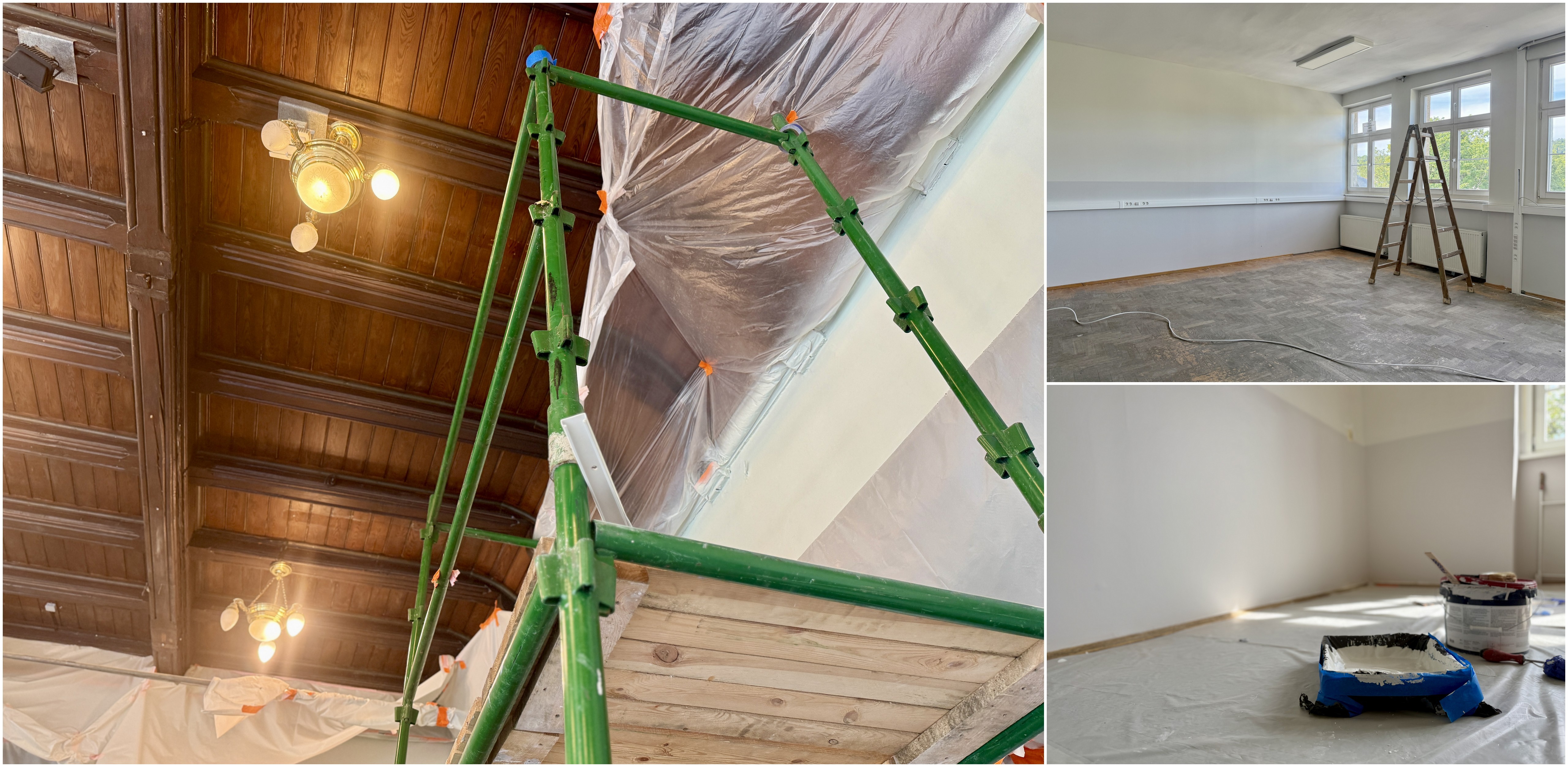 Remonty w sopockim II LO (fot. UMS)