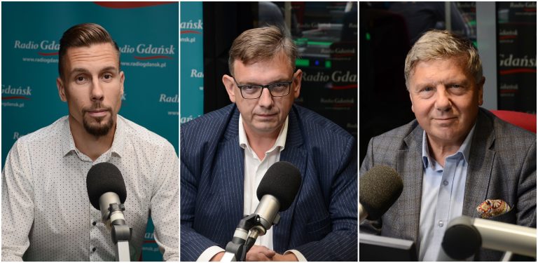 Łukasz Bejm, Paweł Cywiński i Piotr Karczewski (fot. Radio Gdańsk/Adrian Kasprzycki)