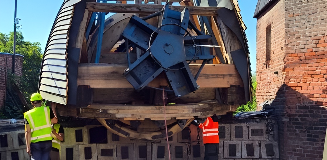 Wiatrak w Tczewie (fot. UM Tczew)