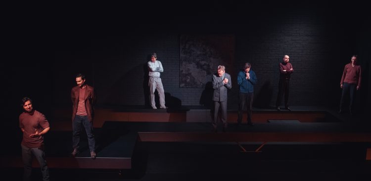 Spektakl "Ciemności kryją ziemię", który zostanie zaprezentowany na festiwalu Wybrzeże Sztuki (fot. Dawid Stube)