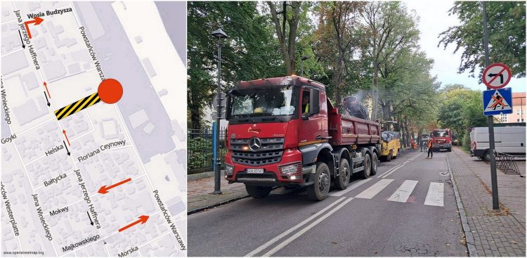 (fot. Facebook/Zarząd Dróg i Zieleni w Sopocie)