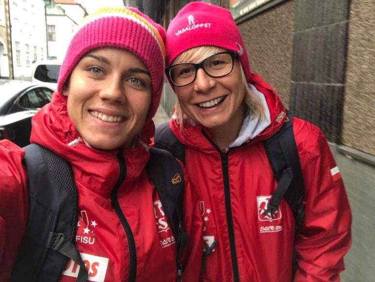 Marta Łagownik i Monika Smaruj (fot. facebook.com/martalagownik)