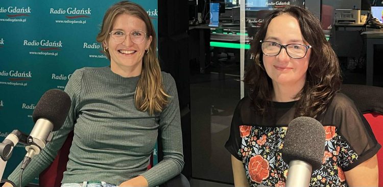 Agata Janikowska i Mirella Wąsiewicz (fot. Radio Gdańsk/Agata Olszewska)