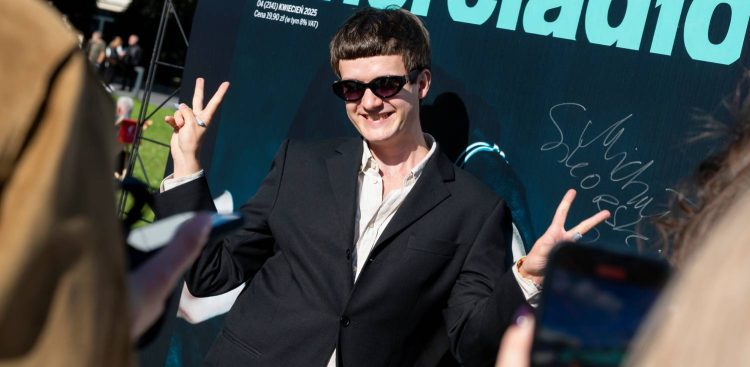 Aktor Michał Sikorski. 50. FPFF w Gdyni (fot. Anna Bobrowska/KFP/FPFF)