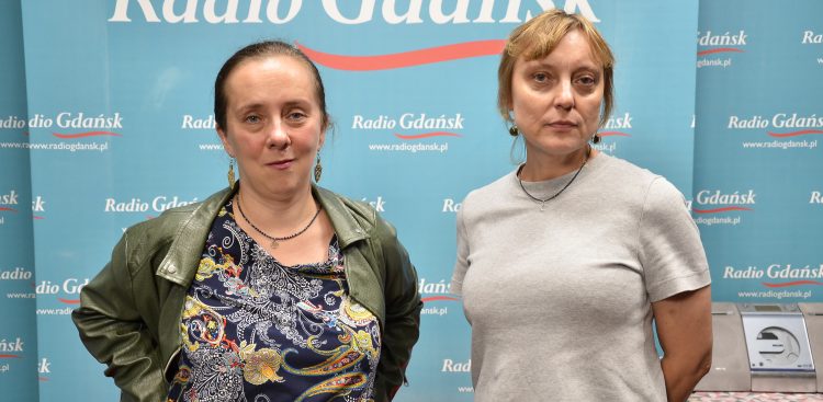 Anna Sadowska i dr Dagmara Binkowska (Fot. Radio Gdańsk/Piotr Puchalski)
