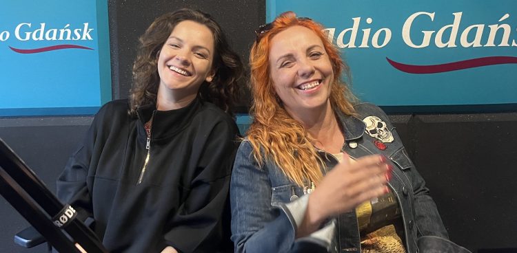 Gabriela Keller-Janus oraz Agnieszka Chmielnik (Fot. Radio Gdańsk/Joanna Merecka-Łotysz)