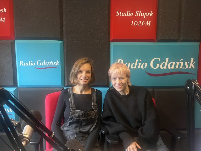 Zdenka Pszczołowska oraz Eva Rysova (Fot. Radio Gdańsk/Joanna Merecka-Łotysz)