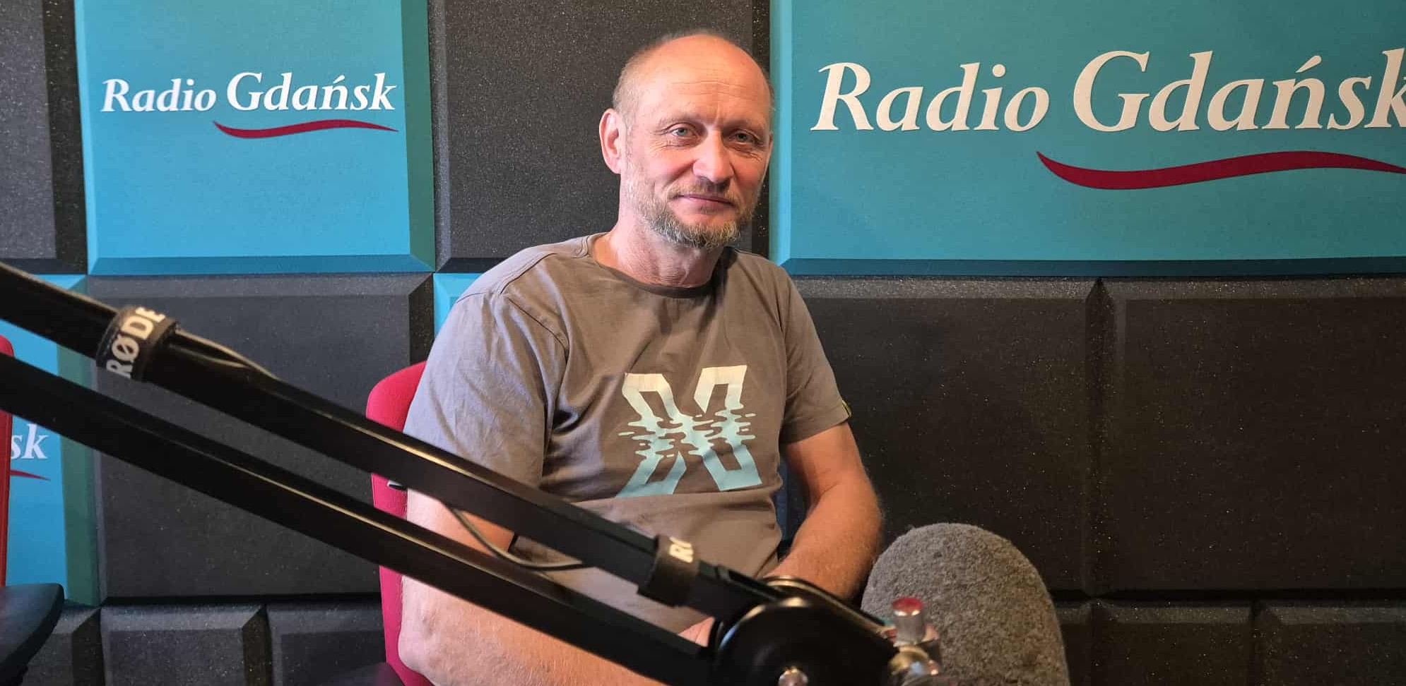 Michał Wiśniowski (fot. Radio Gdańsk/Przemysław Woś)
