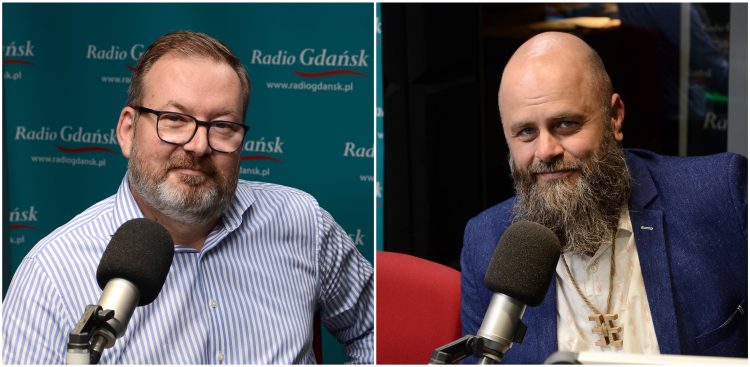Sebastian Ptak i Bolesław Drapella (fot. Radio Gdańsk/Adrian Kasprzycki)