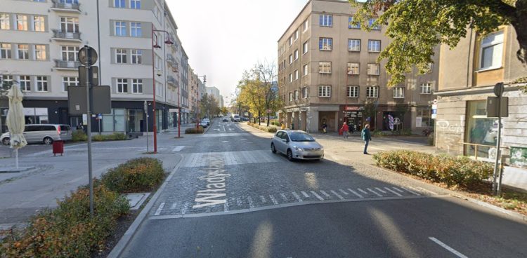 Skrzyżowanie Starowiejskiej z Władysława IV (fot. Google Street View)